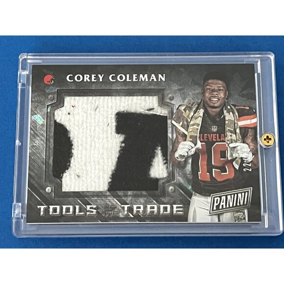 2016 Black Friday Tools of the Trade Cracked Ice /25 #2 Corey Coleman Browns - Picture 1 of 4